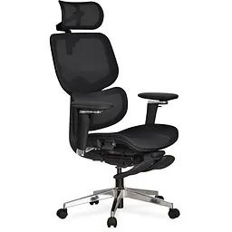 Крісло Mealux D2 Air Plus Black ( HF-D2 Plus M/B)