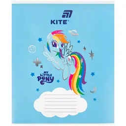 Зошит Kite My Littke Pony, 12 аркушів, коса лінія (LP26-235) - мініатюра 10