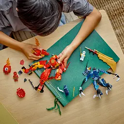 Конструктор LEGO Ninjago Робот вогняної стихії Кая 322 деталі (71808) - мініатюра 3