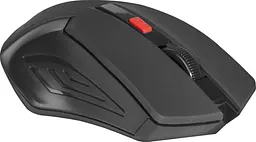 Мишка Defender Accura MM-275 Black-Red (52276) - мініатюра 3