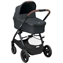 Коляска Maxi-Cosi Adorra 2 Essential Graphite, універсальна 3 в 1, темно-сіра (1932750300) - мініатюра 8