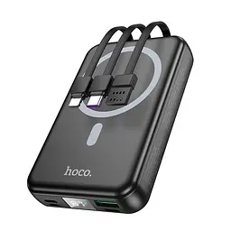 Повербанк з 3 вихідними роз'ємами 10000 mAh 22.5W + PD20W Hoco DB59 Guardian - мініатюра 4