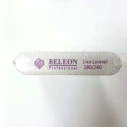 Пилка полірувальна для нігтів двостороння 180/240 Beleon