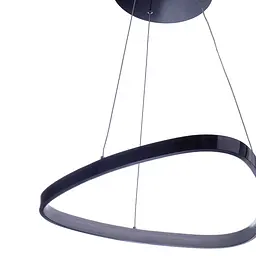 Люстра Brille стельова підвісна для холу BL-571C/30W NW BK LED - мініатюра 3