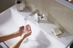 Змішувач для умивальника Hansgrohe Tecturis E CoolStart EcoSmart+ з д/к push-open chrome 73020000 - мініатюра 2