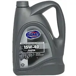 Олива моторна Вамп 15W40 Super SG/CD 5 л