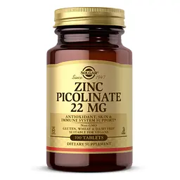 Цинк піколінат Zinc Picolinate 22 mg 100 таб