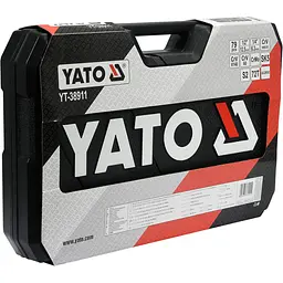 Набір головок торцевих Yato квадрат 1/2", 1/4" з інструментами 79 шт. (YT-38911) - мініатюра 4