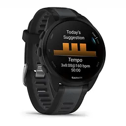 Смарт-годинник Garmin Forerunner 165 Music Black/Slate Gray (010-02863-30) - мініатюра 3