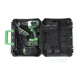 Дриль-шуруповерт безщітковий Apro 20DB 2 Ah 20 В 2 АКБ ЗП + кейс 30412 - мініатюра 4