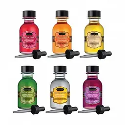Їстівна олія для поцілунків Kamasutra Oil Of Love Coconut Pineapple 22 мл - мініатюра 2