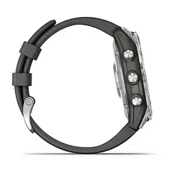 Смарт-годинник Garmin Fenix 7 Standard Edition Silver with Graphite Band (010-02540-00/01) Б/В [164431] - мініатюра 4