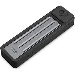 Зовнішній SSD накопичувач Seagate Ultra Compact 2TB Dark Grey (STMX2000400) [164253] - мініатюра 4