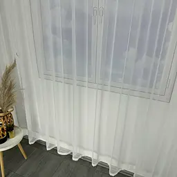 Тюль бамбук білий 300х270, тасьма ALBO pbe0052358 - мініатюра 5