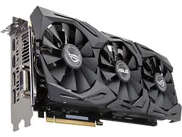 Відеокарта ASUS GTX 1070Ti 8Gb Rog Strix Advanced (STRIX-GTX1070Ti-A8G-GAMING) (GDDR5, 256 bit, PCI-E 3.0 x16) Б/в - мініатюра 7