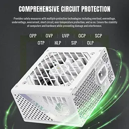 Блок живлення GameMax GS 750G 750W SFX 80+ Gold White (GS 750G WH V25) - мініатюра 7