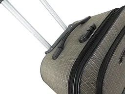 Тканинна середня валіза на чотирьох колесах 67L Gedox бежева - мініатюра 8