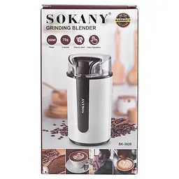 Кавомолка електрична SOKANY SK-3026 200 Вт 75 г Sokany SK-3026 - мініатюра 10