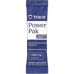 Електроліти Trace Minerals Electrolyte Stamina Power Pak зі смаком ягоди асаї 183 г (30 шт. х 6.1 г) - мініатюра 2