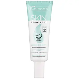 Крем Bielenda Skin Protect SPF 50 нормалізуючий та матуючий 40 мл - мініатюра 2