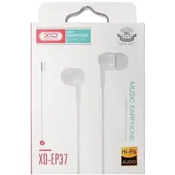 Навушники XO EP37 White 00000016047/-mia - мініатюра 2