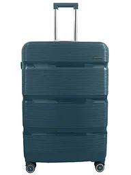 Валіза велика Milano bag 0307 поліпропілен Морська хвиля