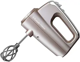 Міксер ручний Smoky Quartz 350Вт насадки-4 турборежим сріблястий Russell Hobbs kuh0015079