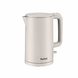 Електрочайник Tefal Thermo Protect 1.5 л пластик нержавіюча сталь бежевий kuh0015410 - мініатюра 3