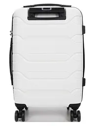 Валіза маленька S поліпропілен Worldline Airtex 282 46л 54×36×23см Білий - мініатюра 4