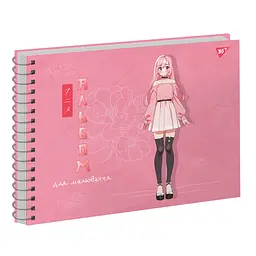 Альбом для малюв. на пруж. 20/100 A4 Anime УФ-виб. 130569/Yes - мініатюра 2