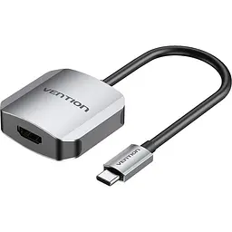 Перехідник Vention USB3.1 Type-C to HDMI (F) 4K 30HZ 0.15m (TDEHB)