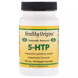 5-HTP Гідрокситриптофан Healthy Origins 100 мг 60 гелевих капсул