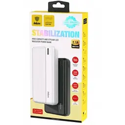 Портативна батарея Power Bank INKAX PB-02A 20000 mAh 2xUSB/1xType-C/1xMicro USB Чорний - мініатюра 2
