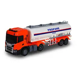 Автомодель серії "Large Truck" – АВТОЦИСТЕРНА SCANIA (світло, звук) TechnoDrive 6418KS