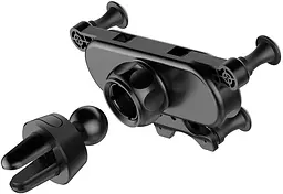 Тримач ColorWay на телефон Gravity Sensor Holder Black - мініатюра 5
