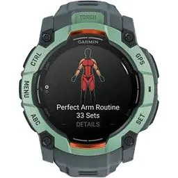 Смарт-годинник Garmin Instinct 3 50mm AMOLED Neo Tropic with Twilight Band (010-03020-01) - мініатюра 7