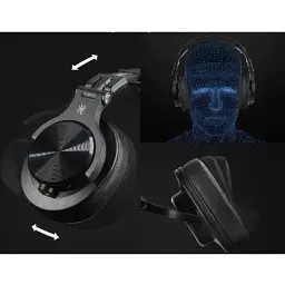Навушники з мікрофоном OneOdio Fusion A70 Black - мініатюра 7
