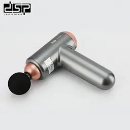 Ручний вібромасажер DSP 80025, бездротовий, з насадками, для тіла, спини, ніг - мініатюра 2