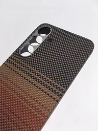 Чохол протиударний Pitaka Tactile Woven Edge Case MagSafe для Samsung Galaxy S25 (S931) Sunset KS2503 - мініатюра 7