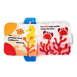 Іграшка-книжка м'яка розвиваюча Baby Einstein Shades of the Sea - мініатюра 7