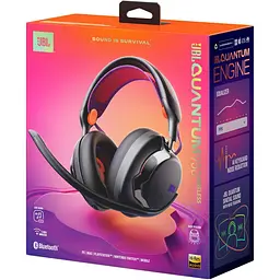 Ігрові навушнки JBL Quantum 950 Wireless Black (JBLQTUM950BLK) [159482] - мініатюра 12