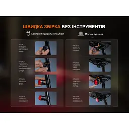 Задня велофара Fenix BC06R - мініатюра 12