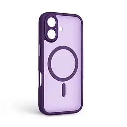 Чехол для Apple iPhone 17, Lush MagCase, фиолетовый, противоударная панель-накладка из TPU и PC, полупрозрачный чехол с MagSafe (с магнитом), с защитой камеры, поддержка беспроводной зарядки, защита всего корпуса, ArmorStandart (ARM87482) - мініатюра 2