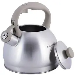 Чайник Kamille 2 л зі свистком 0693GR (KM-0693GR) - мініатюра 2