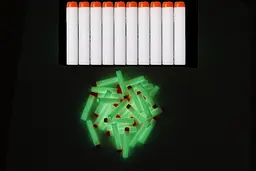 Патрони для бластерів Nerf люмінесцентні 10 шт.