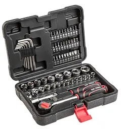 Набір ключів торцевих гайкових ключів Top Tools 3/8" 63 предмети 38D515 - мініатюра 1