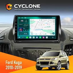 Штатна магнітола Ford Kuga 2013-2019 Cyclone C9-013 4x64 DSP 4G Cyclone (НФ-00007229)