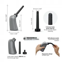Анальный душ Dorcel Douche Mate, 350 мл - миниатюра 10