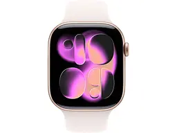 Смарт-годинник Apple Watch Series 11 GPS 42mm Rose Gold Alu. Case w. Light Blush S. Band - M/L (MEU44) - мініатюра 2