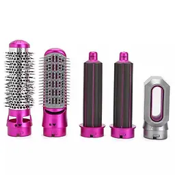 Повітряний мультистайлер Hot Air Styler 5 в 1 для різних типів волосся з насадками для сушіння, випрямлення, надання об'єму - мініатюра 4